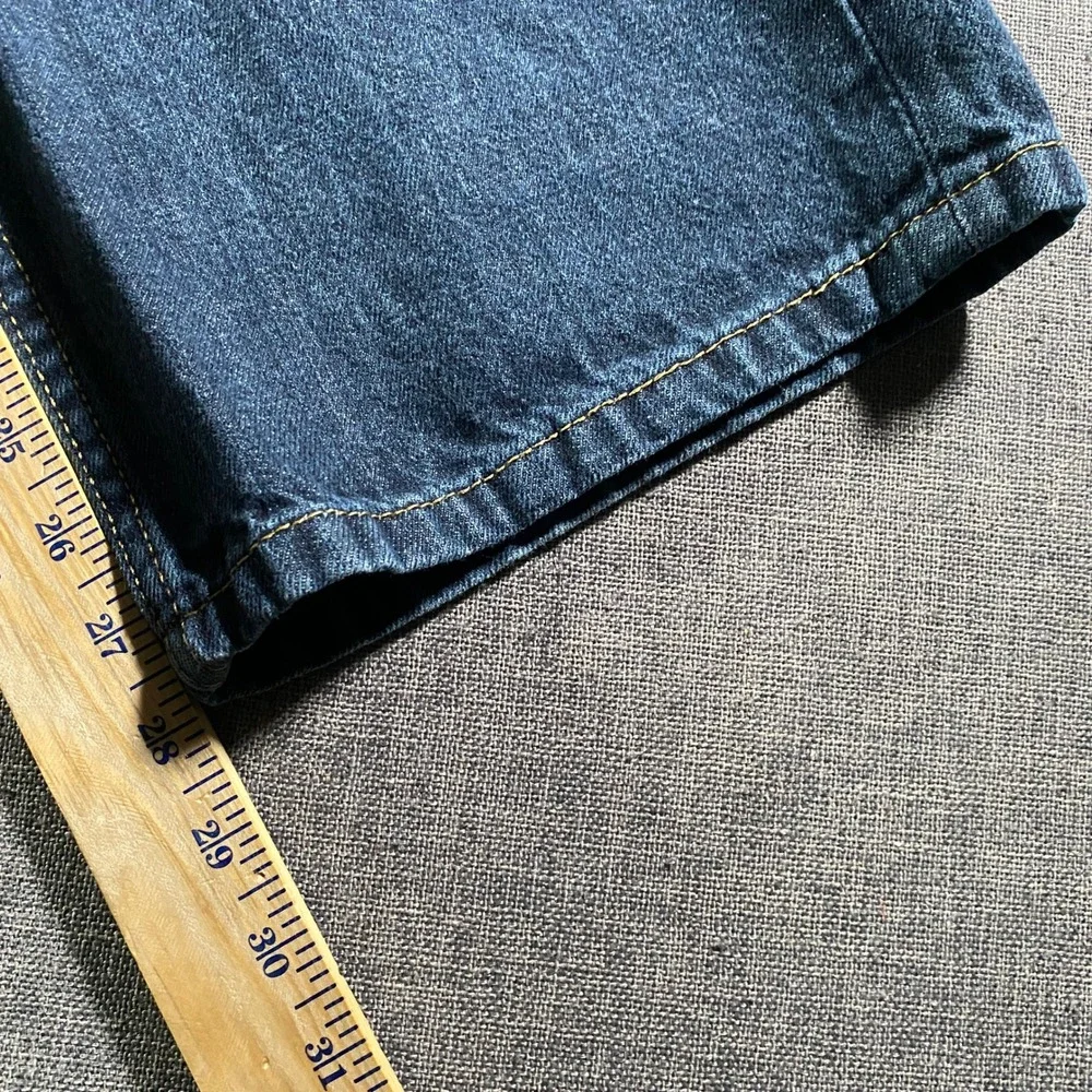 Levi 559 Relaxed Straight Baggy Jeans Mens W40 L30 Dark Wash Straight‎ Leg Denim